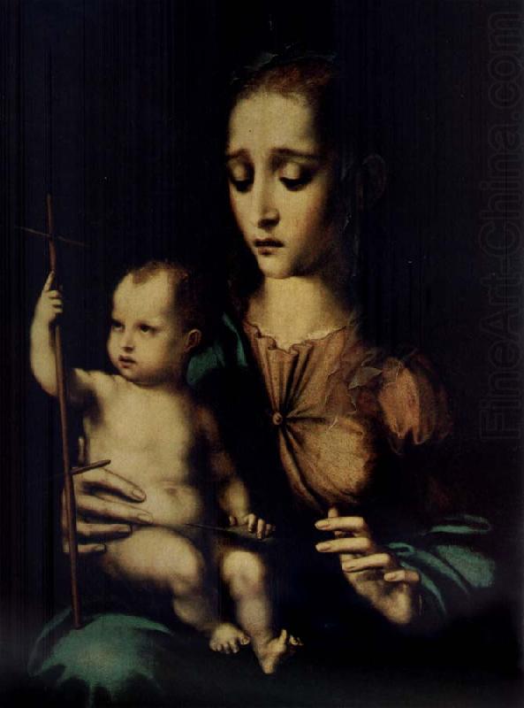 Madonna and Child, MORALES, Luis de